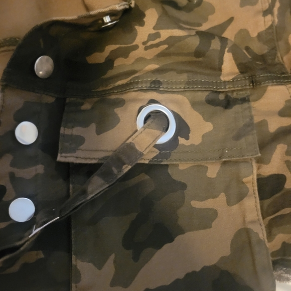 2 piece cargo camouflage denim set - Picture 9 of 14